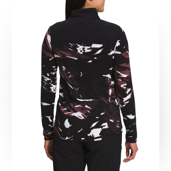 The North Face Women`s Printed TKA Glacier 1/4 Zip Pullover TKA Glacier, Size S - Picture 3 of 8